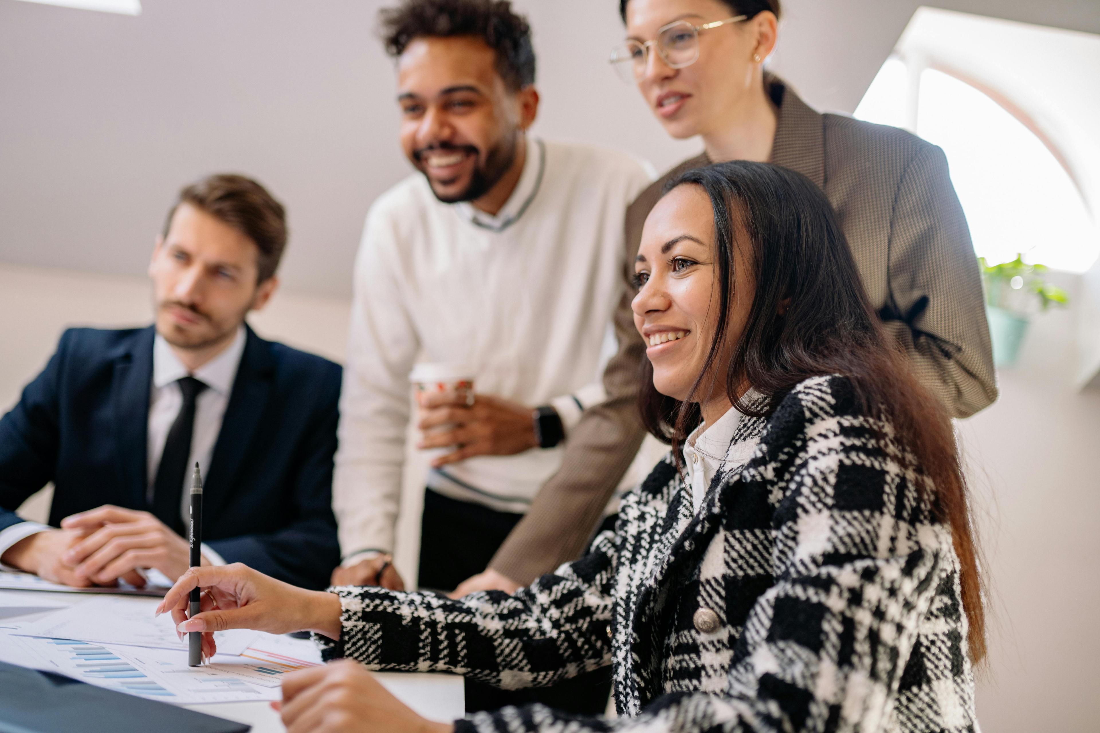 service, approche pour la conduite du changement d'une entreprise. Photo réelle